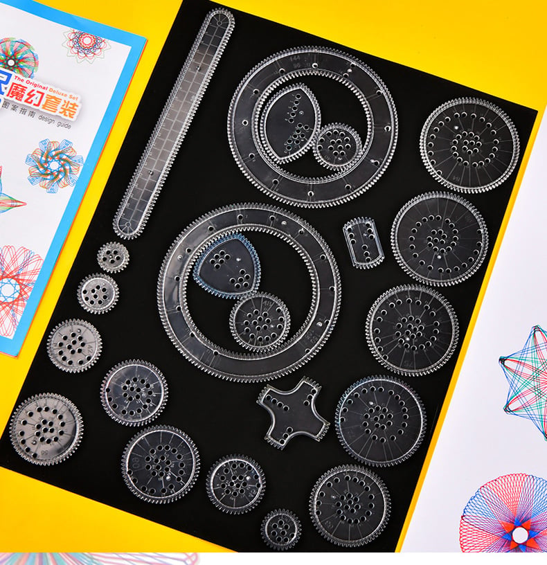 Magic Wanhua Ruler Drawing toys Ruler set