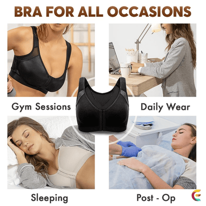 🔥 -Multifunctional bra with adjustable support