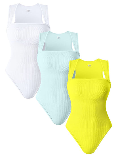 Sleeveless Tummy Control Tank Tops Bodysuits